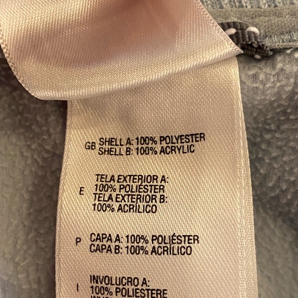 The North Face Womens Light Blue Lightweight Fleece Pullover / Size M - Picture 10 of 11